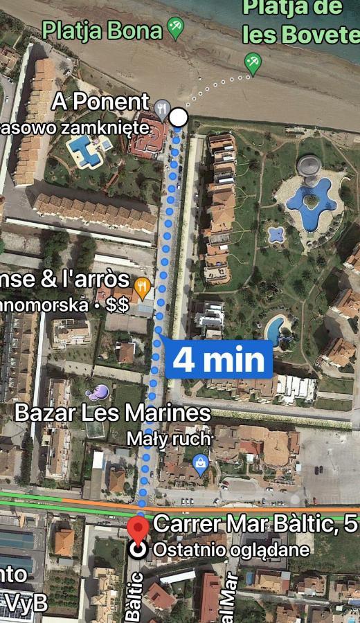 Apartamento Victoria Playa III Con Una Gran Terraza Denia Exterior photo